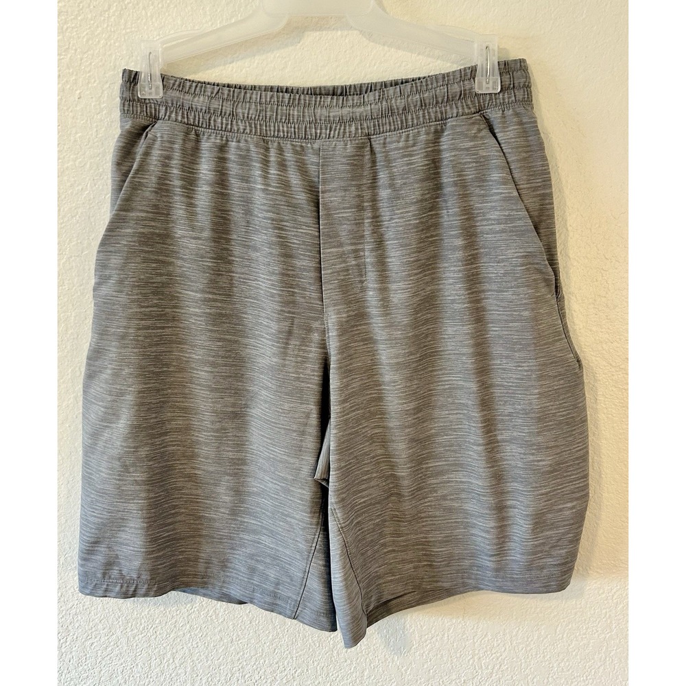 Lululemon Men's Grey Pace Breaker 9" Shorts SZ S